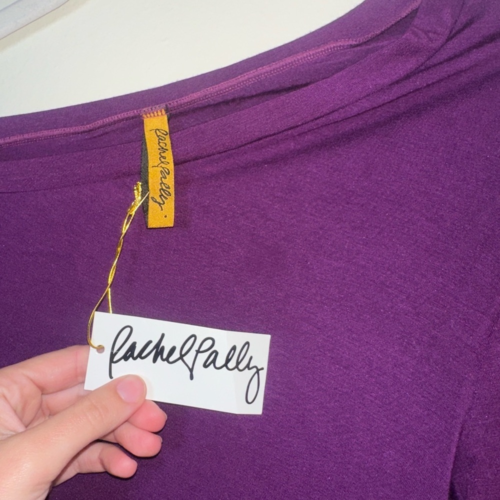 Rachel Pally One Sleeve Dress in Purple Size Medium NWT - Picture 3 of 5